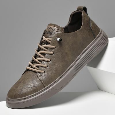 2024 Neue Herren-Freizeitschuhe aus echtem Leder Luxusmarke Outdoor-Sneakers Tennis Masculino Hohe Qualität Sportschuhe für Herren