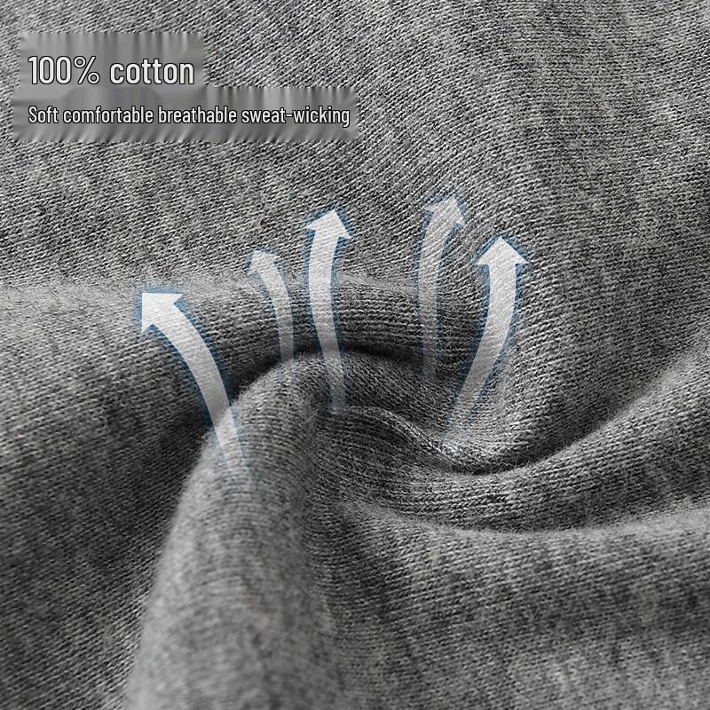 Yiershuang Herren 100% Baumwolle Rippslips - 3er Pack