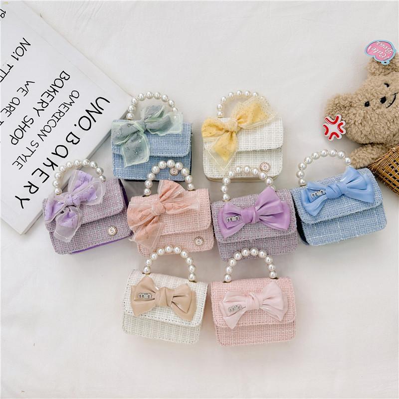 Cute And Trendy Single Shoulder Bag With Bowknot Design Ideal For Kids