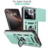 Pour Xiaomi 15 Pro Coque Xiaomi 14 Pro Housse Mi 13 Pro Mi 15 Support Anneau Magnétique Coque Armure Téléphone Glissière Protection Caméra Housse Arrière