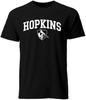 Hopkins Blue Jays Logotipa T-krekls