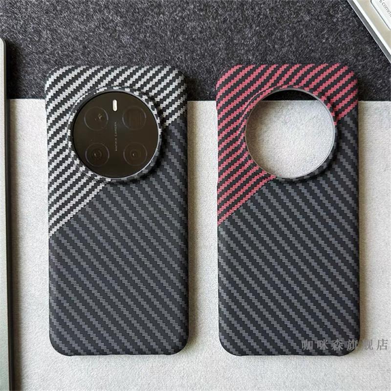 Slim Case For Honor Magic 7 Pro 7 6 Lite magic6 6Pro X9C X9 B 5G Ultra Thin Matte Hard Carbon Fiber Texture Pattern Cover Bumper