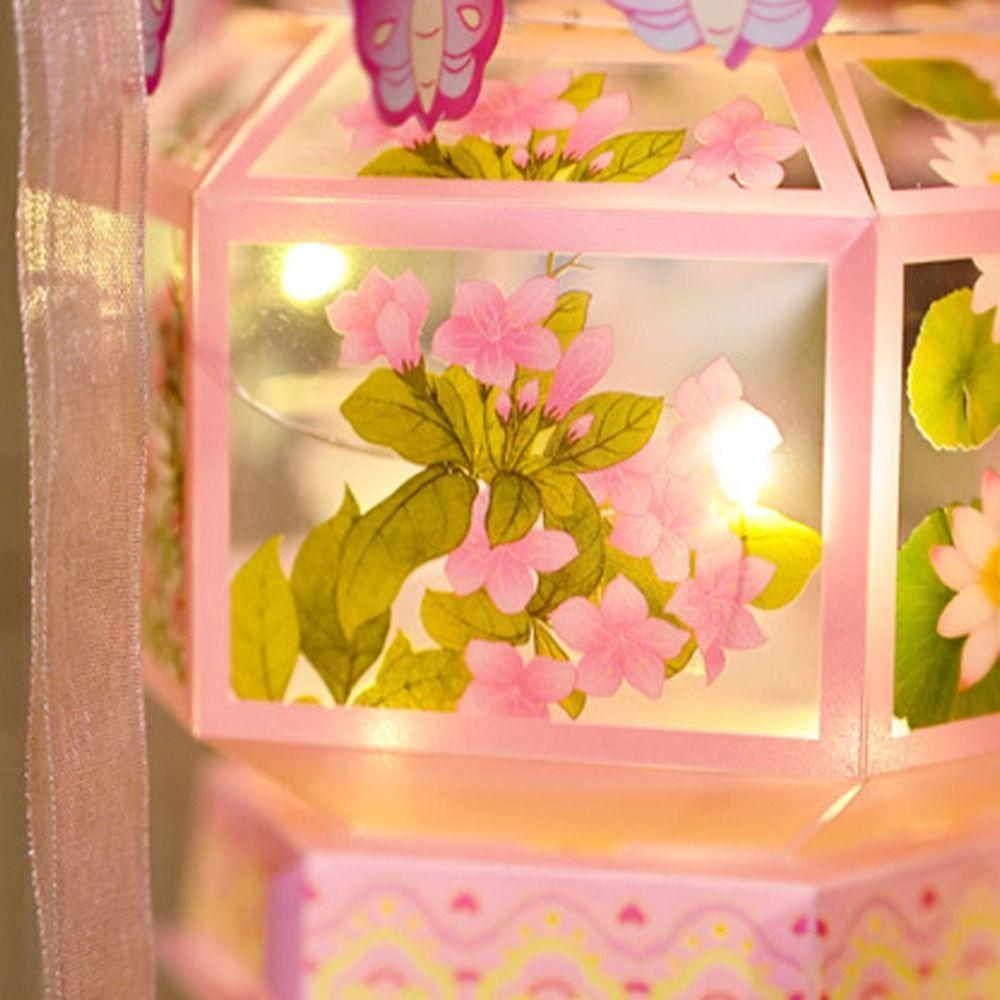 Cartoon New Year Portable Lantern Traditional Children Handheld Lantern Home New Year Gift