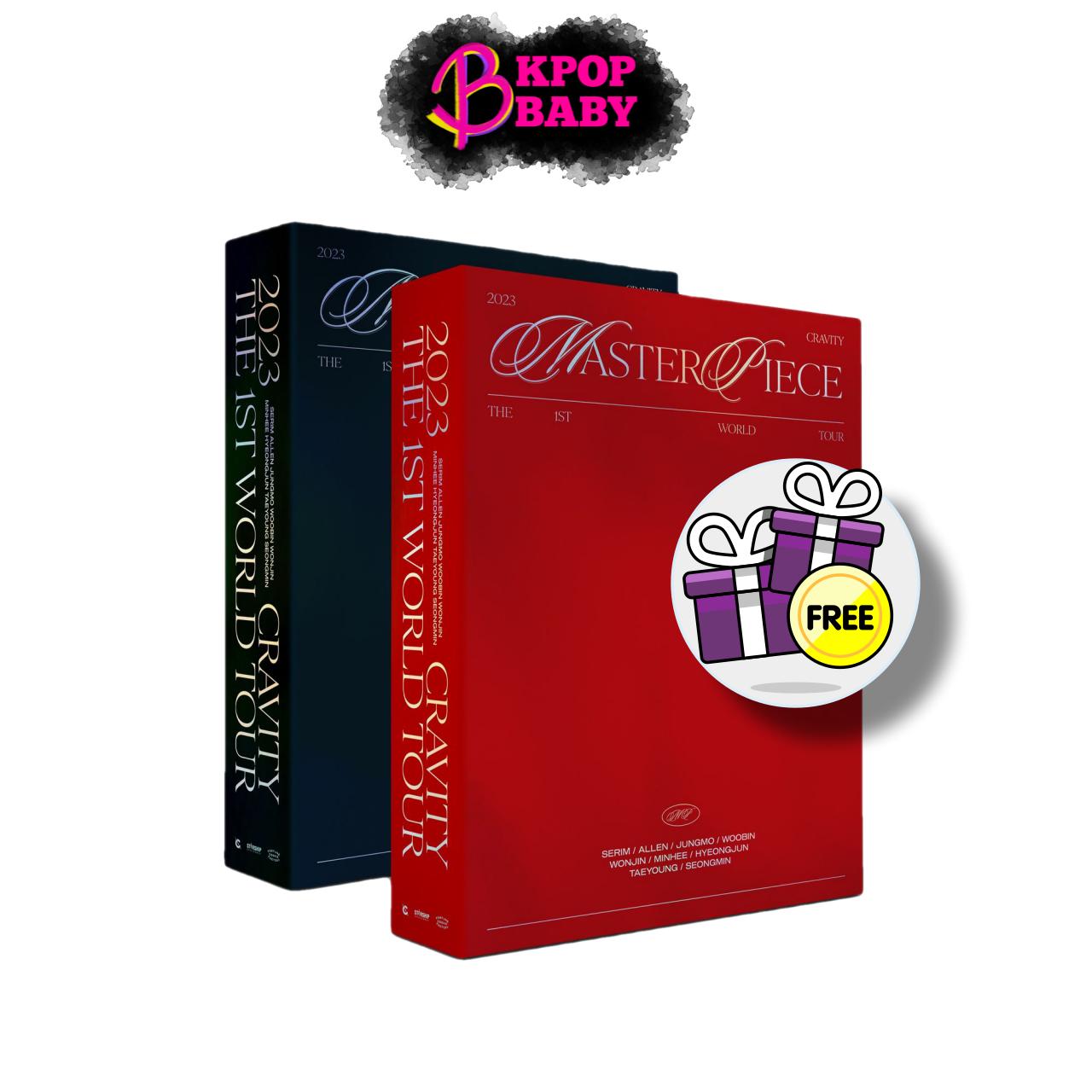 

(DVD и комплект видео) CRAVITY THE 1ST WORLD TOUR 2023 [ШЕДЕВР] + бесплатный подарок