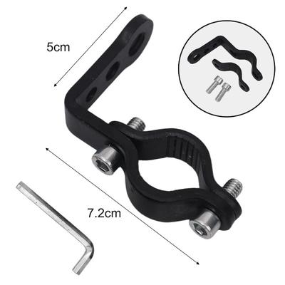 1set Motorcycle Modified Spotlight Bracket Universal Car and Motorcycle Headlight Clamp Bracket Kit LED Work Light Bar Mount