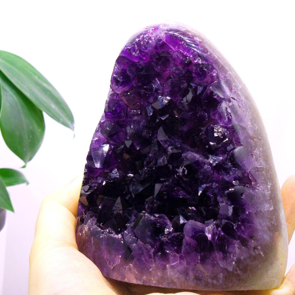 Amethyst Natural Carefully Approximately [TANAKA YA] Cluster, 1003g, Quartz, Selected, High-Quality, 1209863mm, 1003g, ...