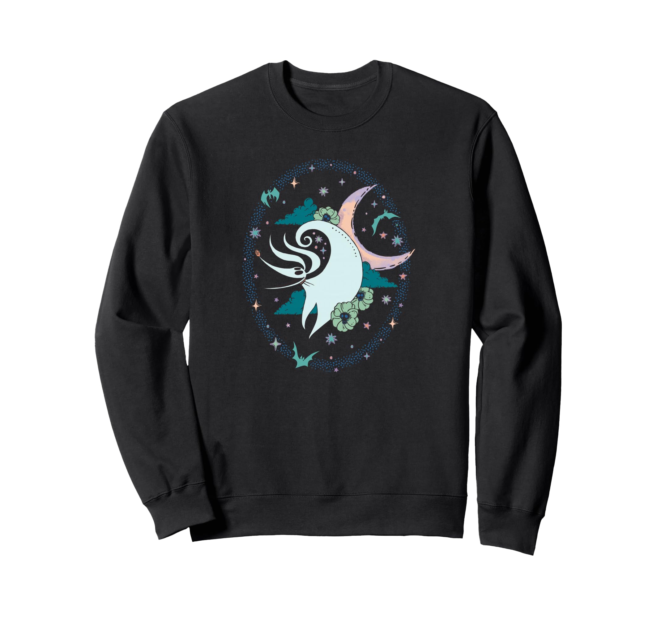 

Tim Burton s The Nightmare Before Christmas Zero Moonlight Sweatshirt