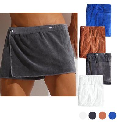 Envoltórios de banho Envoltórios de banho masculinos Envoltórios de banho de toalha Envoltório elástico de chuveiro com fecho de pressão Envoltório de natação de spa com toalha para viagens em casa