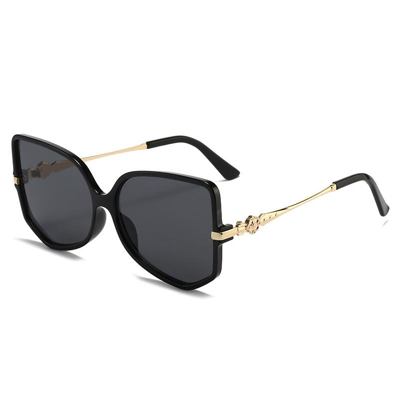 2022 Summer New Internet Celebrity Sunglasses Women Street Shooting Tide Seaside Sunglasses Uv Protection Personalized Fashion Sunglasses Women