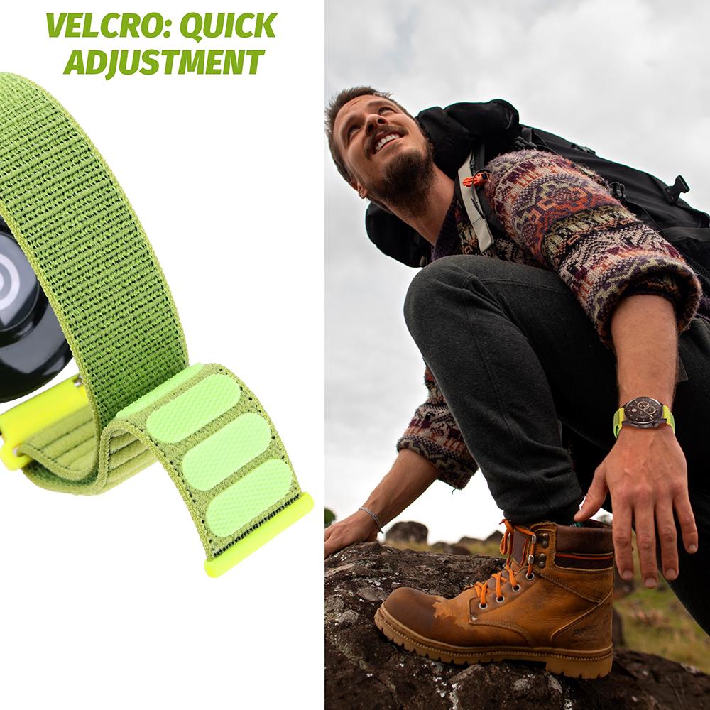 22mm Nylon-Armband für Suunto Vertical 2/RACE S/Run/Ocean Ersatz Waschbares Superweiches Uhrenarmband für Suunto 5 9 Peak Pro Gürtel