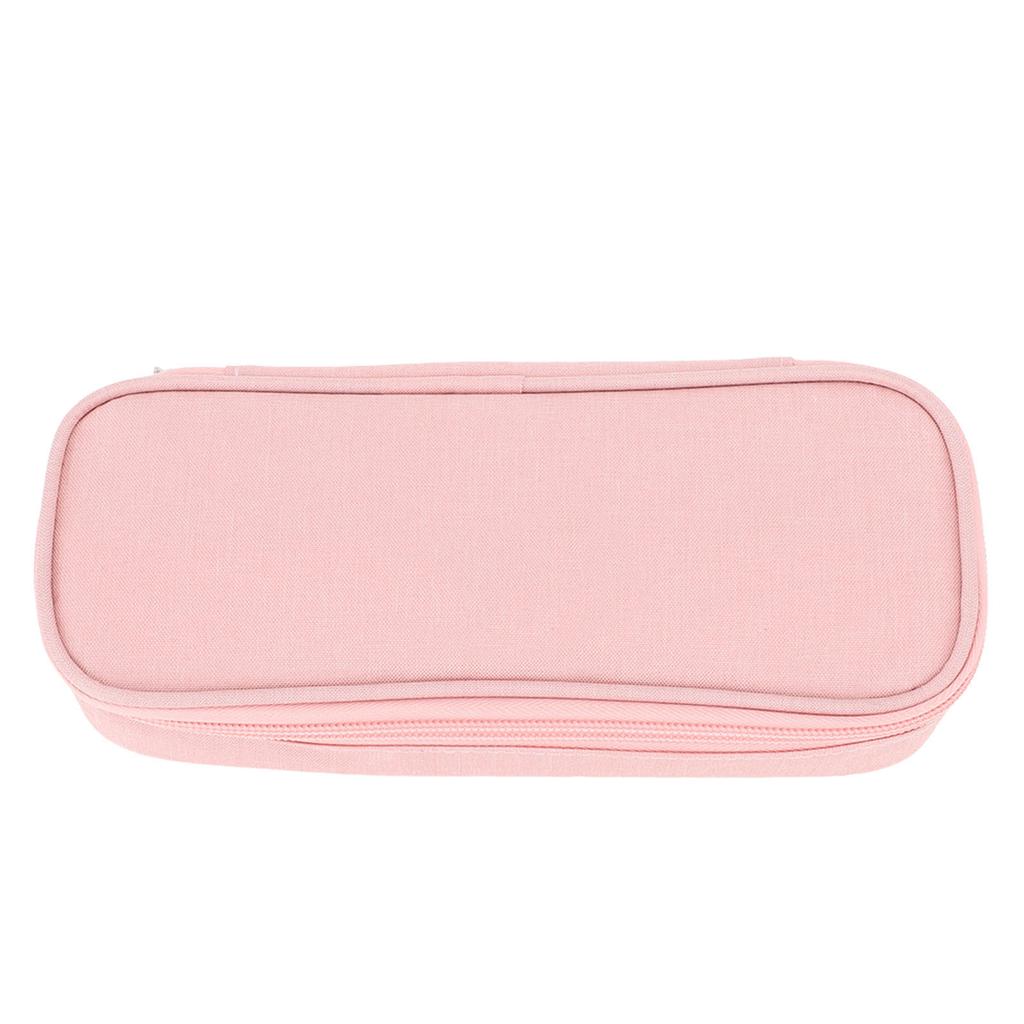 Big Capacity Pencil Case Pouch Pen Case Simple Stationery Bag with Mesh Pocket for Teens Adults Student School College