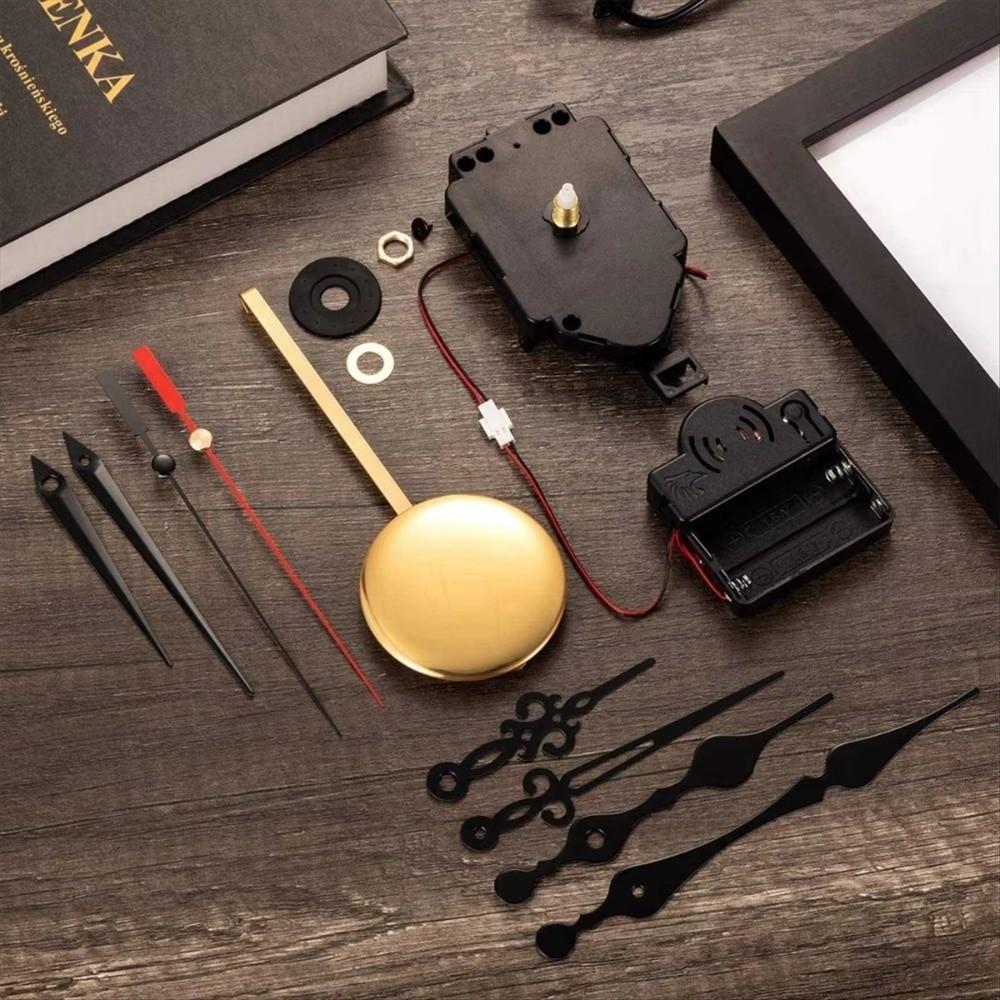 DIY Quartz Clock Parts with 3 Pairs of Hands Clock Kit Clock Movement Clock Accessories