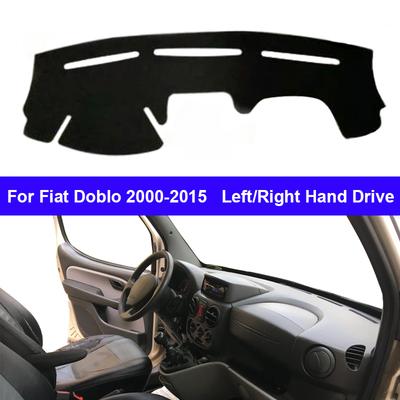 Car Auto Dashboard Cover DashMat Carpet Cape For Fiat Doblo 2000 - 2015 Protector Rug Cushion Anti-UV Block Sun Ray 2014 2013