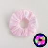 LED Luminous Hair Tie: Three-Speed Shining Color Large Intestine Hair Band for Nightclubs - European & American Style Hair Accessory.