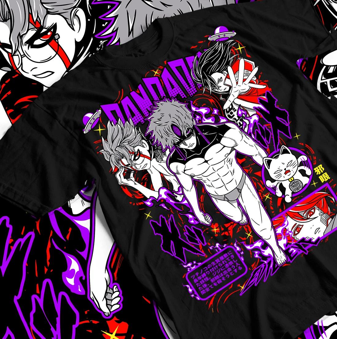 Evil Eye Unisex Tee, Dandadan Shirt, Evil Eye Design, Eye Of Protect Shirt Black S