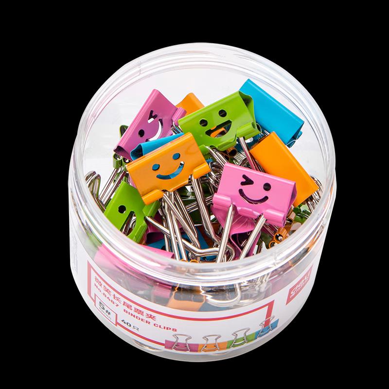 Deli Smile Series Metal Binder Clips