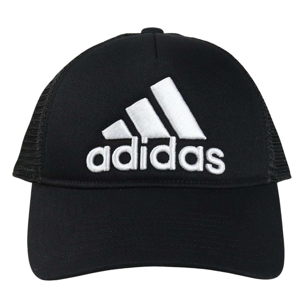 Adidas DVV02 Trucker OSFZ Cap, Men's, Black/Black/White (JH3727)