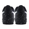 Nike Air Force 1 Ink Splatter White Hook Slip Resistant Abrasion Resistant Low top Skateboard Shoes Unisex Black White cw2288001(Team1039-)