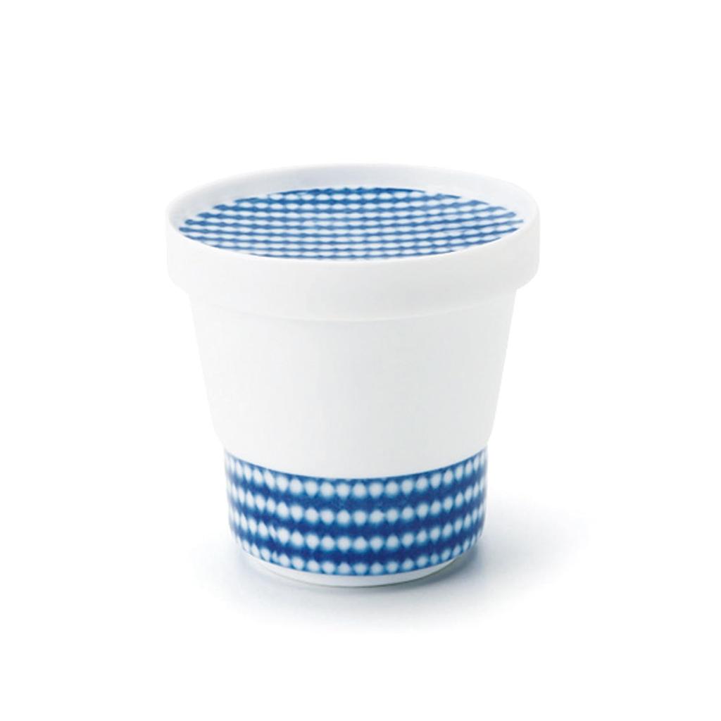 Mino Ware Soba Choko Approximately 8cm Diameter X with Microwave and Dishwasher Made In Product Number "Miyama" "Seshima" (soba Cup), 7.5cm High,