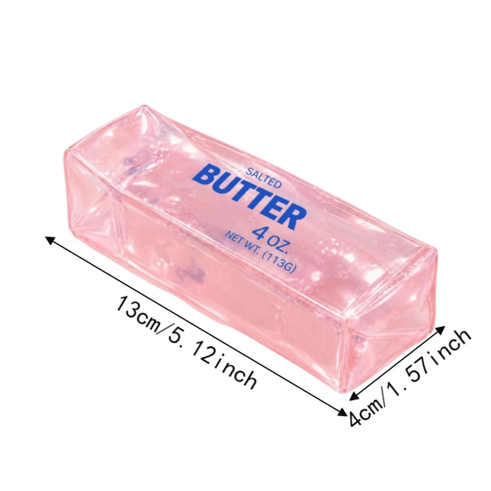 Realistic Butter Stick Squishy Toy Non Rebound Butter Stick Pinch  Home Decoration