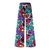 Fashion Women's Casual Fashion Halloween Printed Loose Comfortable Yoga Wide Leg Pants