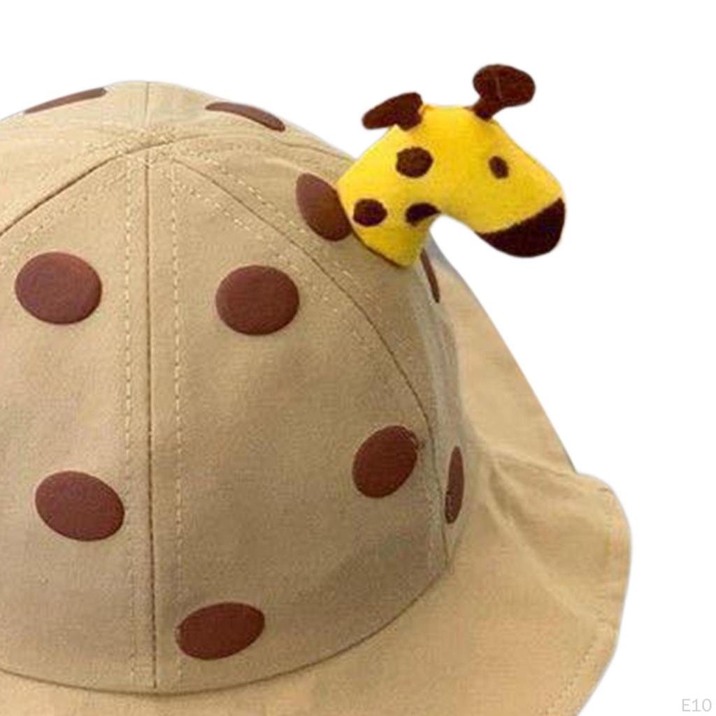 Bucket Hat Fishing Caps Cute Breathable with Chin Strap Summer Beach for Camping Vocation