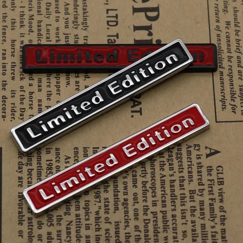 Metal Limited Edition Badge 3D Sticker Car Styling Logo Decoration Exterior Decals Motorcycle body Stickers car Accessories