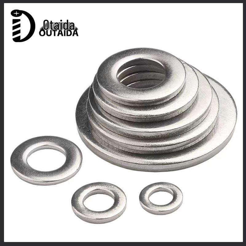 Nickel-Plated Carbon Steel Flat Washer for Screws