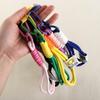 with Clip Braided Strips Color Phone Lanyard Colorful Wrist Straps Hand Lanyard  Female Lady Girl