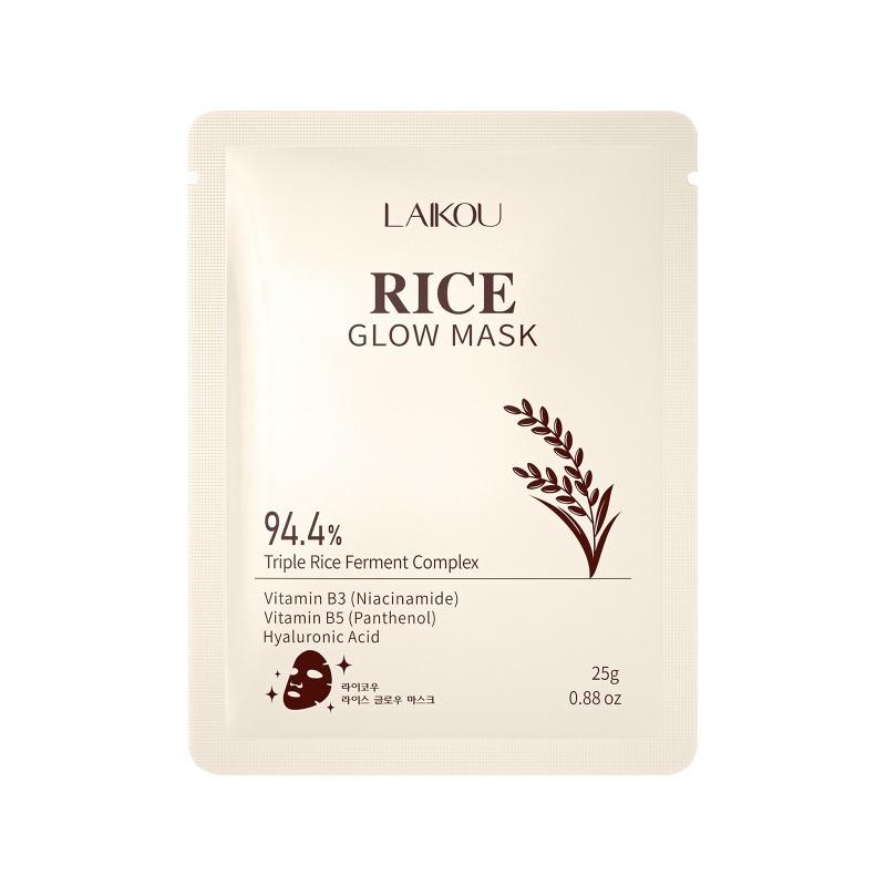Laikou Rice Brightening Mask 25g Triple Rice Ferment Complex 1 pcs