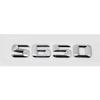 adrjhr1 For Mercedes Benz Modified 3D Car Letter Sticker Rear Trunk Tail Decorative Badge Emblem for Mercedes Benz S400 S420 S430 S450 S