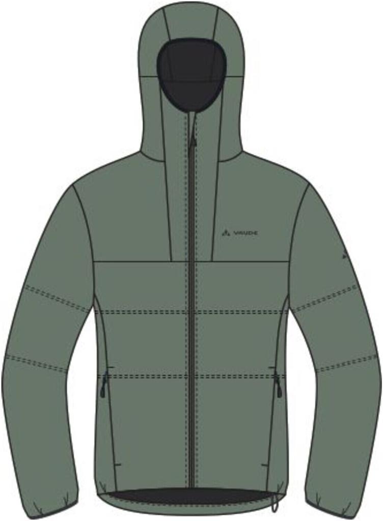 Куртка VAUDE Мужская утепленная куртка с капюшоном Neyland агава