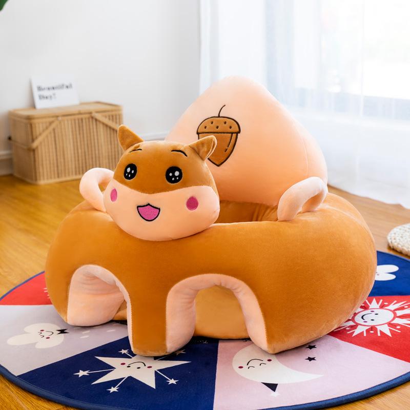 Creative Children'S Doll Baby Chair Cute Animal Baby Teaching Chair Plush Toy Gift Street Stall