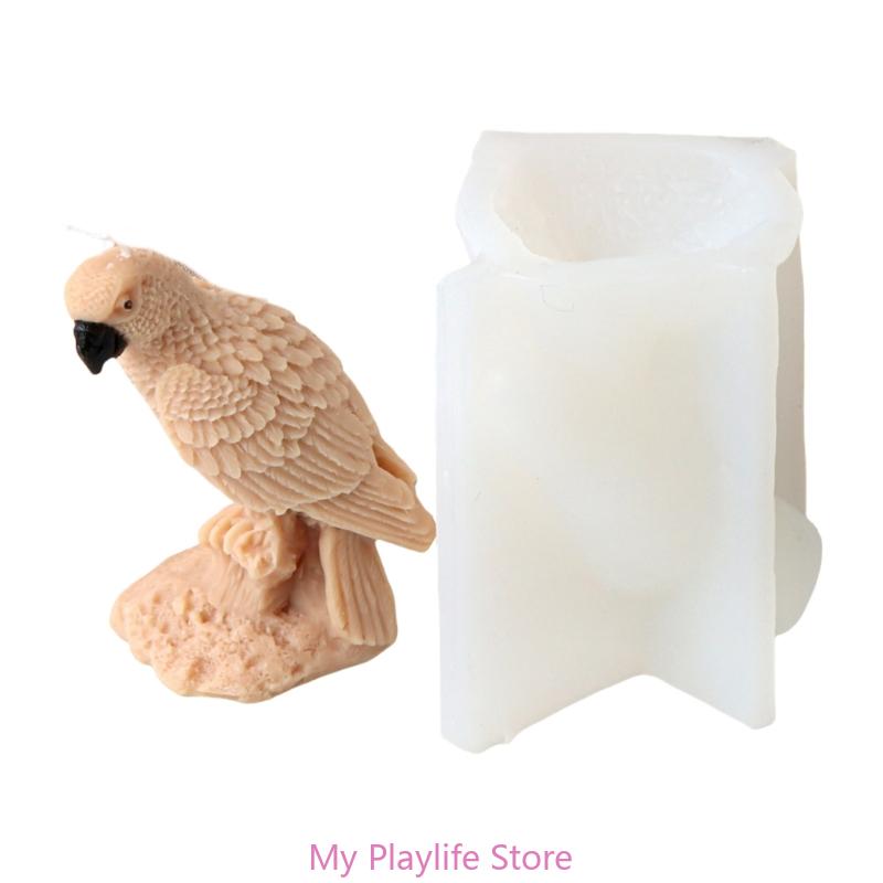 

Силиконовые формы для стоящей совы, формы для попугаев, гипсовые формы, формы из эпоксидной смолы, милые формы для животных для изготовления свечей