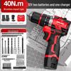 DELIXI Lithium-ion Brushless Cordless Drill/Driver CN Plug (adapter Included)