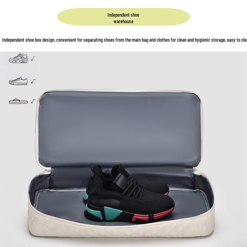 Simple Large Capacity Travel & Gym Bag for Short Trips, Yoga, Swimming, and Fitness