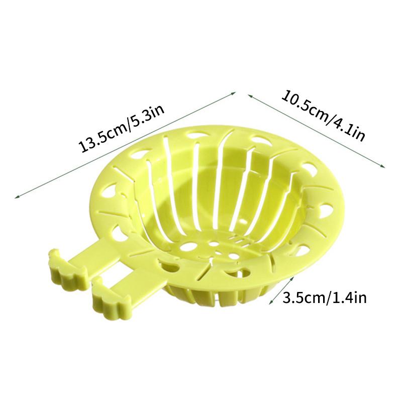 Kitchen Sink Filter Basket Leftover Food Residue Filter Sewage Blockage Prevention Anti Dirty Hand Adjustable Drain Basket