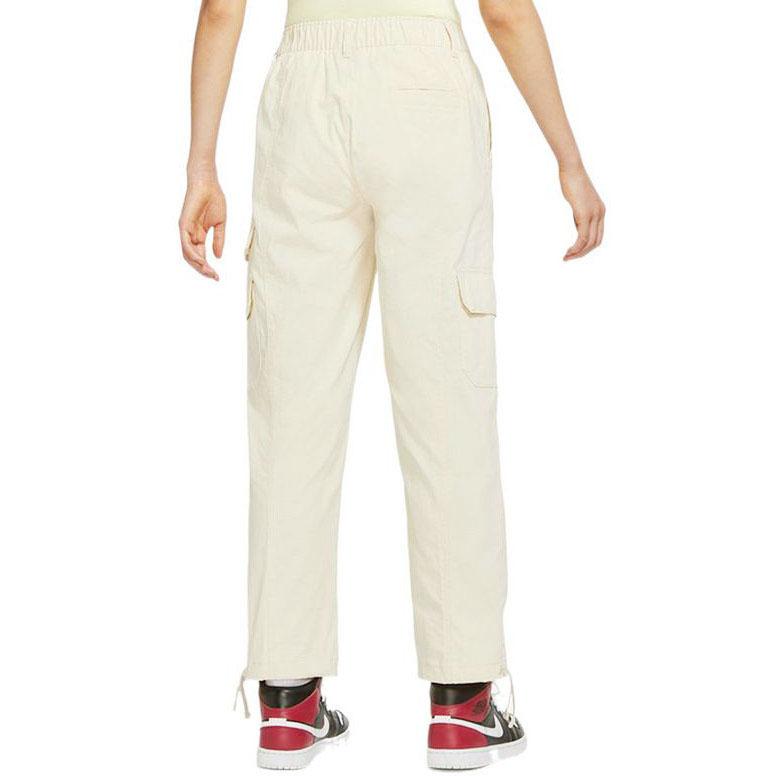 Jordan Flight Chicago Logo Patch Pocket Straight Leg Cargo Pants Women Pants Off-White DQ4624-234