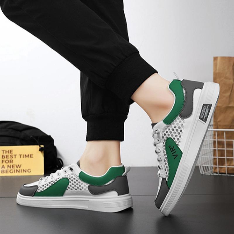 Летняя мужская дышащая повседневная обувь — фото 7