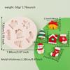 Christmas Santa Silicone Molds Fondant Fondant Cake Molds Making Pastry Chocolate Molds Baking Decorating Tool Nonstick A0KF