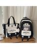 Schoolbag schoolbag female ins girl primary school student high school student junior high school student large capacity versatile simple backpack 