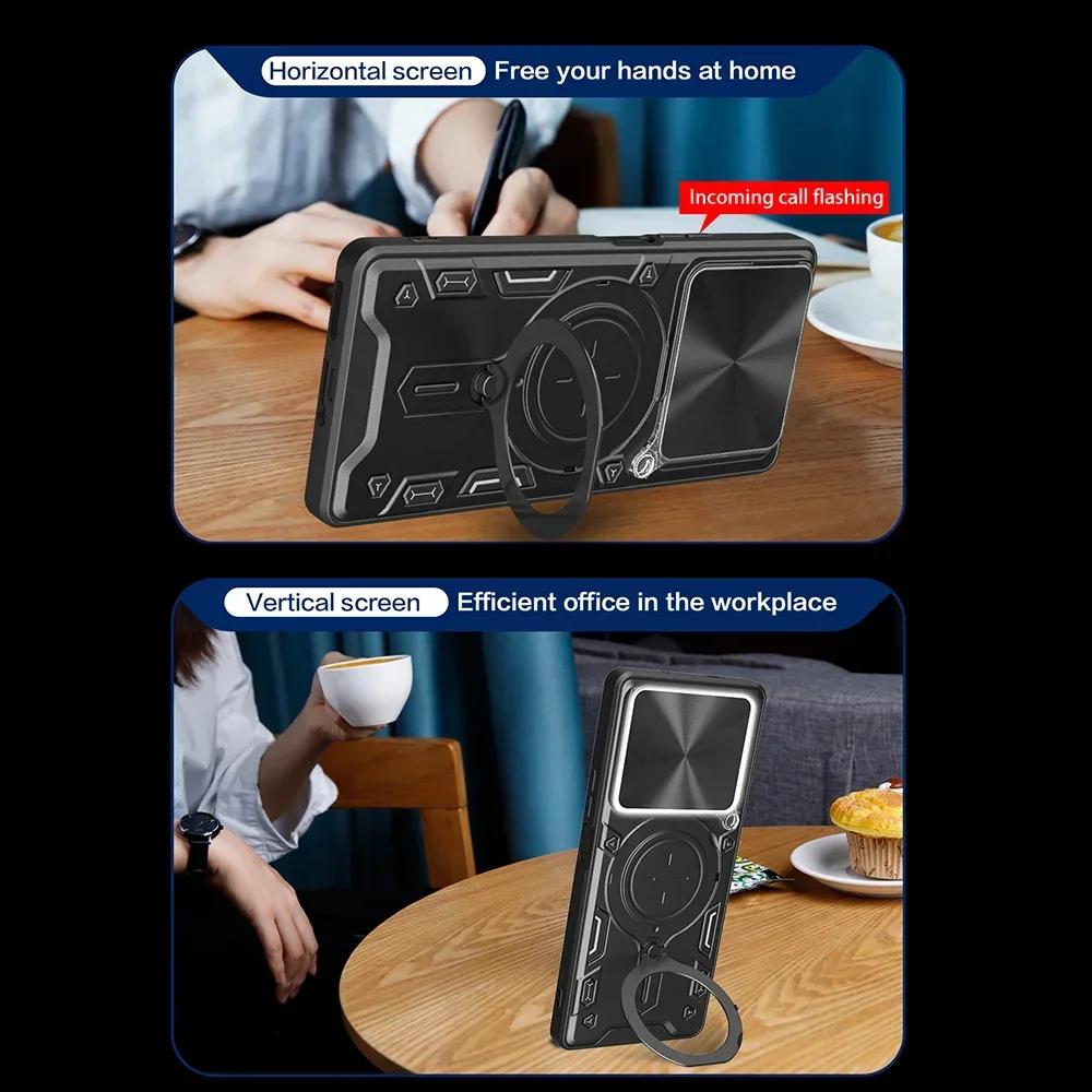 Armor Shockproof Capa for Honor 400 Lite Case Magnetic Ring Stand Holder Protective Cover for Honor 400 Lite Fundas