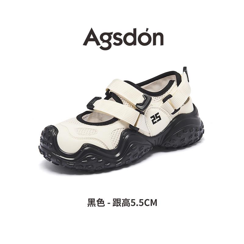 

Augusteng sports sandals women s 2025 new summer thick-soled hollowed-out creek walking shoes outdoor hiking shoes tide 40