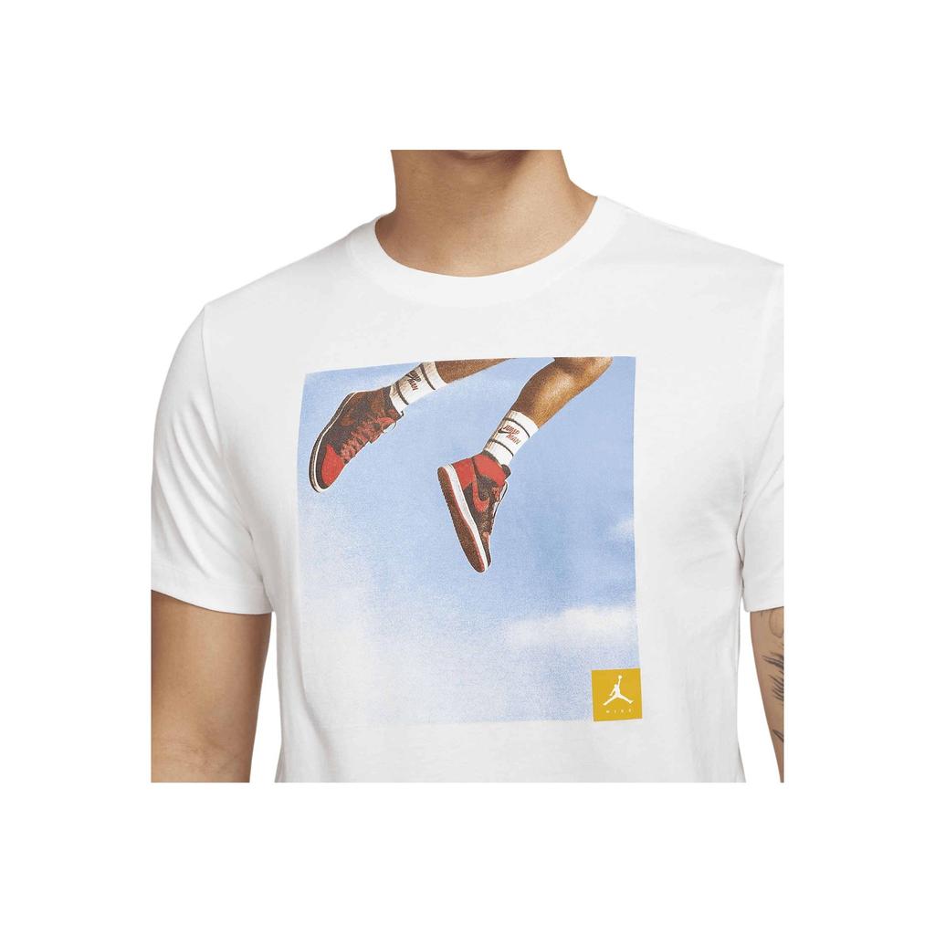 Jordan Photo Print Sports Shortsleeve T-Shirt Men Tops White DA9895-100