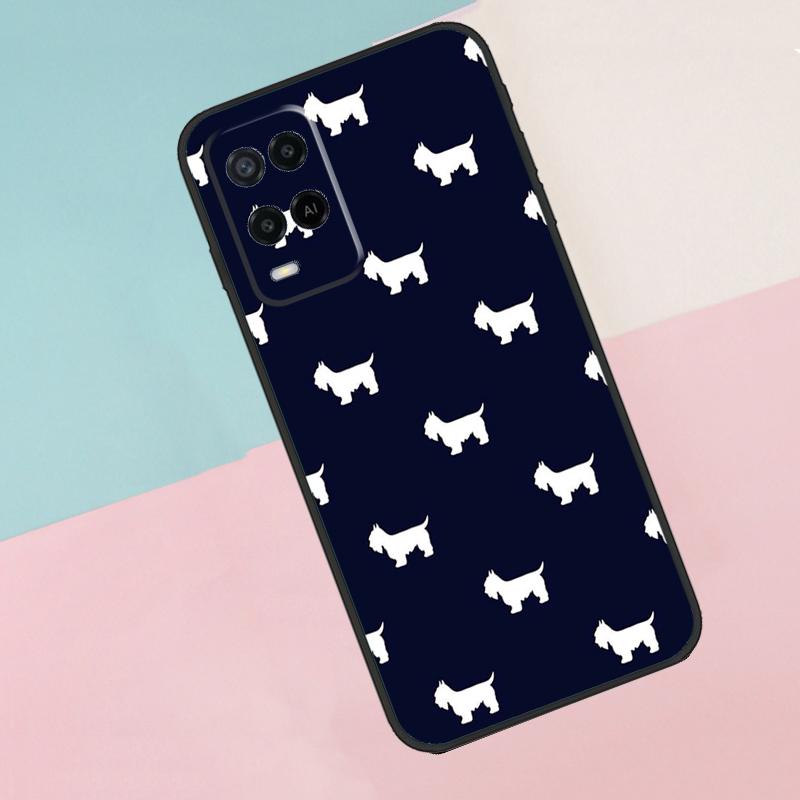 Schnauzer Puppy Dog For Oppo A40 A60 A80 A18 A38 A58 A78 A98 A79 A16 A76 A96 A15 A74 A94 A54 A77 A17 Phone Case