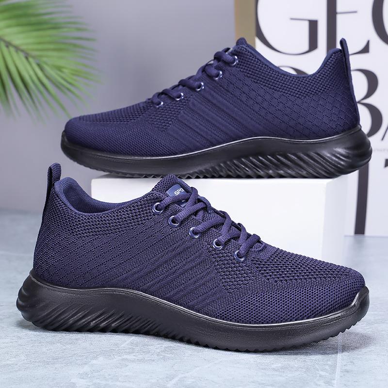

Men s Summer Casual sneaker Breathable Non-slip Comfortable Light Outdoor Running Fitness Fashion sneaker Free Shipping 39 синій