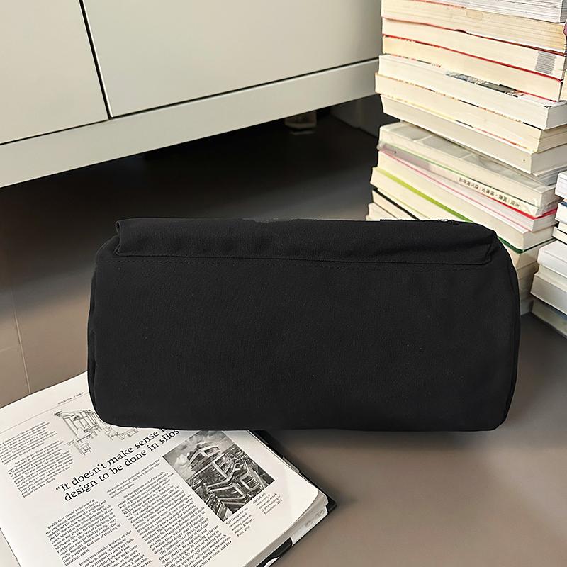 Nylon Solid Color Crossbody Bag Travel Sports Fitness Shoulder Bag