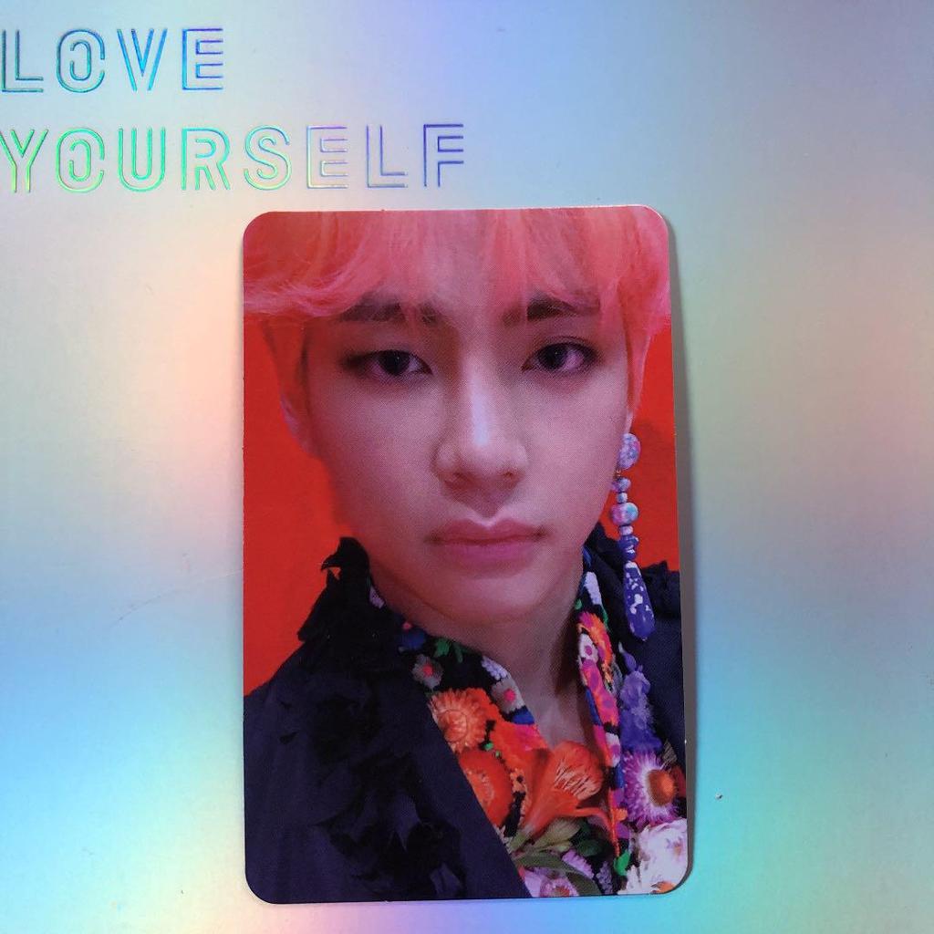 [USED] BTS Taehyung Trading Card LOVE YOURSELF V Tae