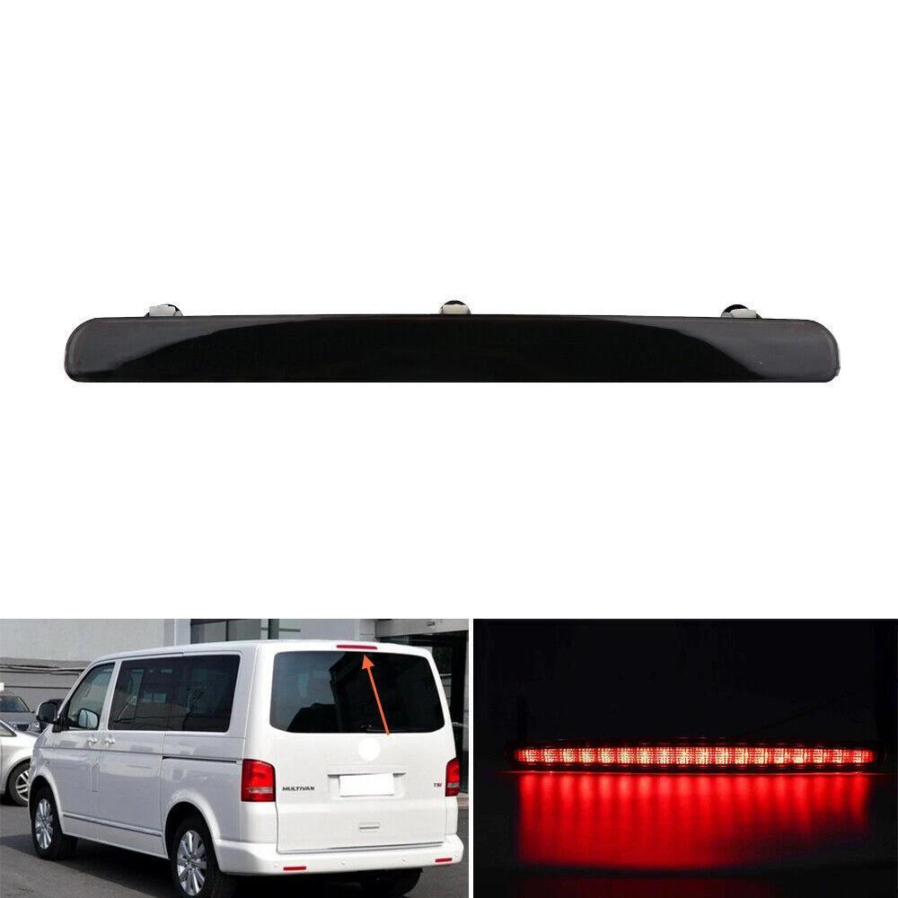 

1pc Rear Lamp Red Lens 18 SMD LED High Level Brake Stop Light 7E0945097A For VW T5 TRANSPORTER / MULTIVAN / CARAVELLE 2003-2015 чорний