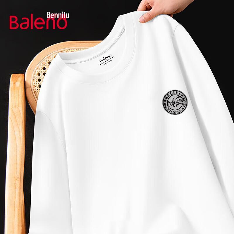 Baleno Unisex American Style Heavyweight Long Sleeve T-Shirt 3XL